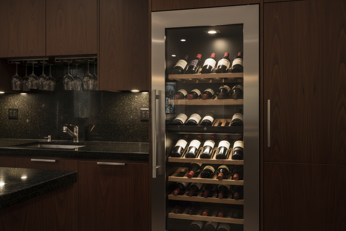 The Connoisseur 60 Built-In Dual Zone Fridge