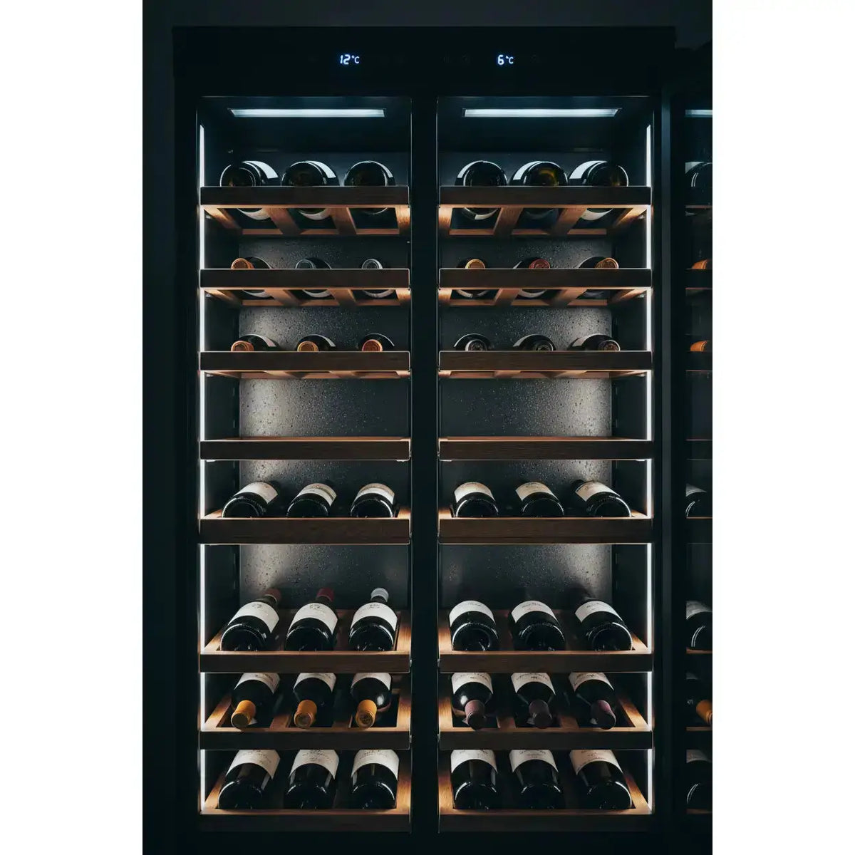 Haier WS100GDA — 100 Bottle Tall Dual Zone Wine Cabinet
