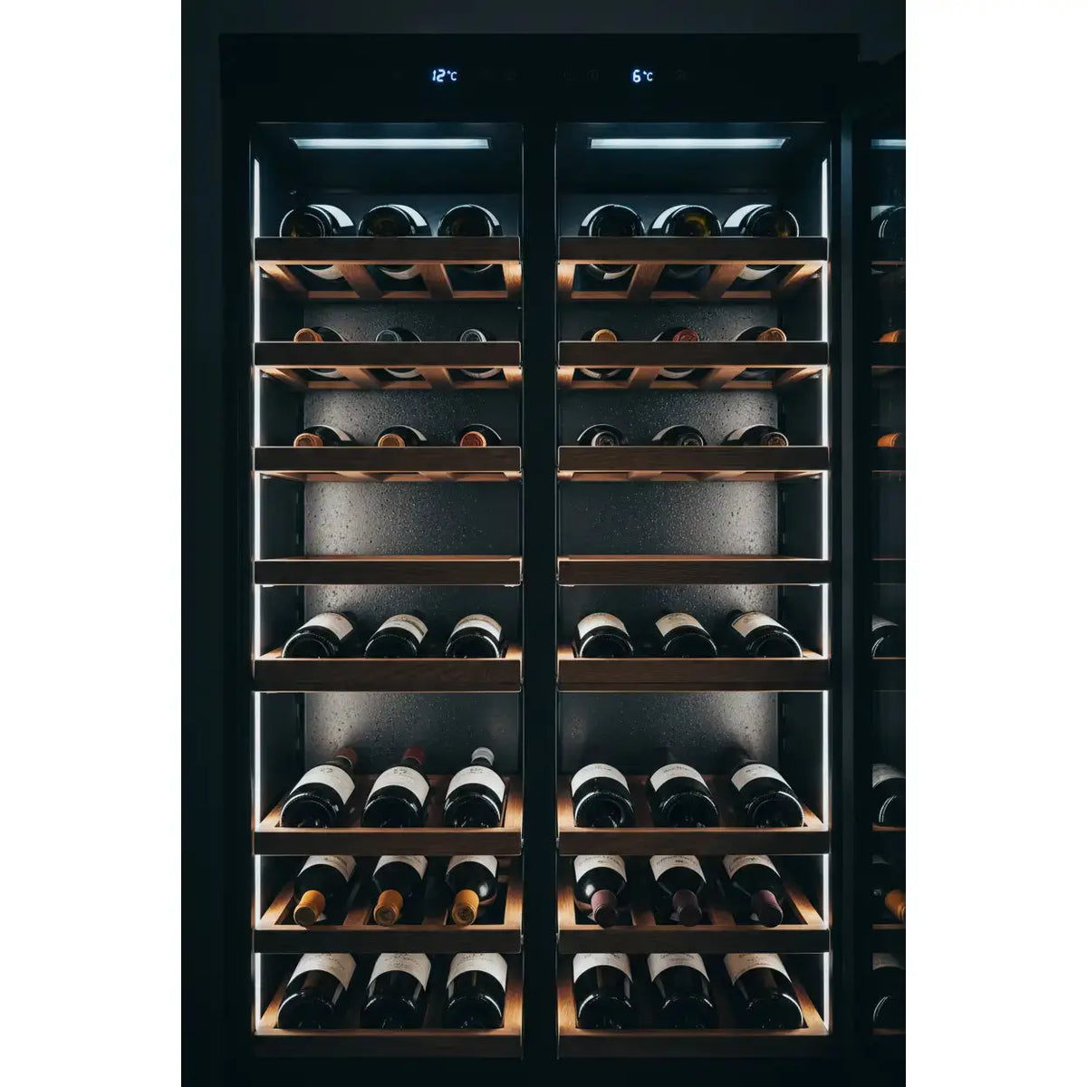 Haier WS100GDA — 100 Bottle Tall Dual Zone Wine Cabinet