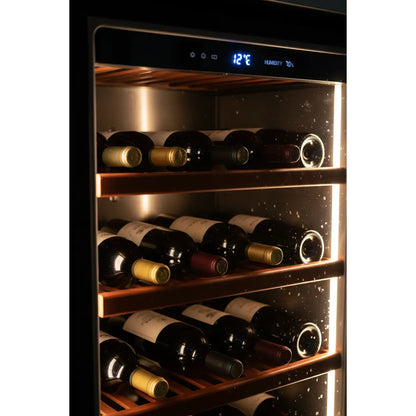 Haier WS140GDA — 140 Bottle Tall Dual Zone Wine Cabinet