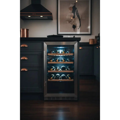 Haier WS40GDA — 40 Bottle Freestanding Dual Zone Wine Fridge
