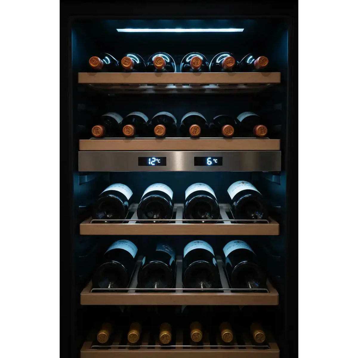 Haier WS53GDA — 53 Bottle Freestanding Dual Zone Wine Fridge