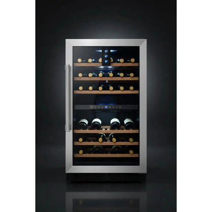 Haier WS53GDA — 53 Bottle Freestanding Dual Zone Wine Fridge