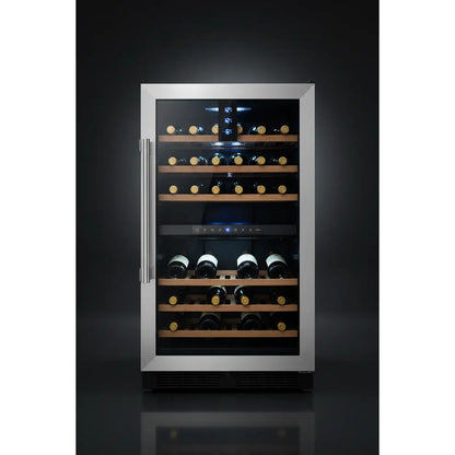 Haier WS53GDA — 53 Bottle Freestanding Dual Zone Wine Fridge