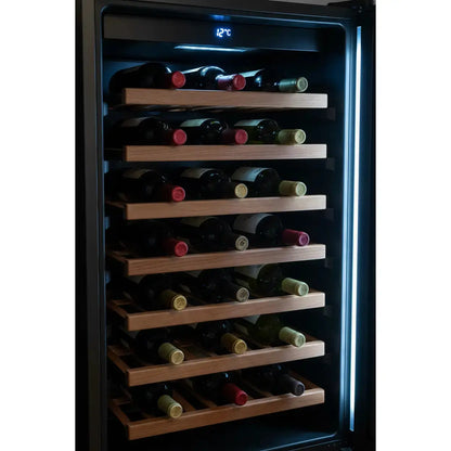 Hoover HWCB 100UK — 100 Bottle Tall Dual Zone Wine Cabinet