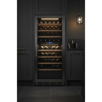 Hoover HWCB 100UK — 100 Bottle Tall Dual Zone Wine Cabinet