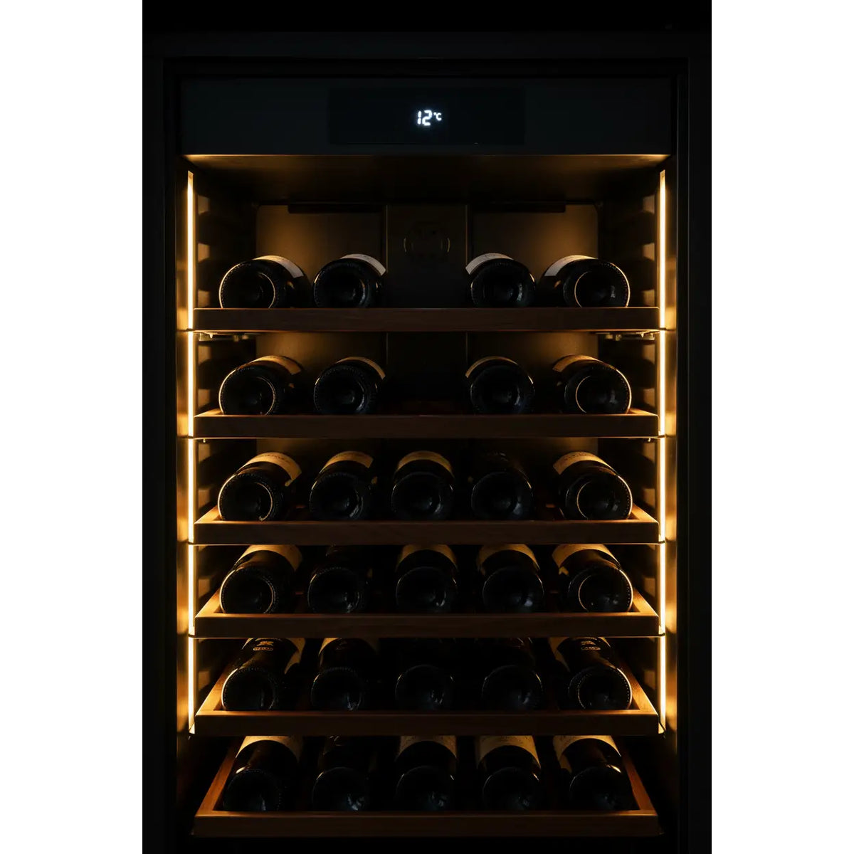 Hoover HWCB 80UK — 80 Bottle Freestanding Dual Zone Wine Fridge