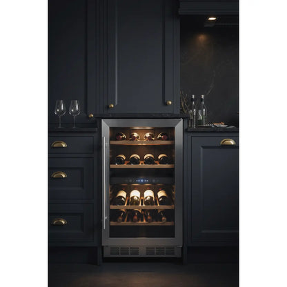 Hoover HWCB 80UK — 80 Bottle Freestanding Dual Zone Wine Fridge