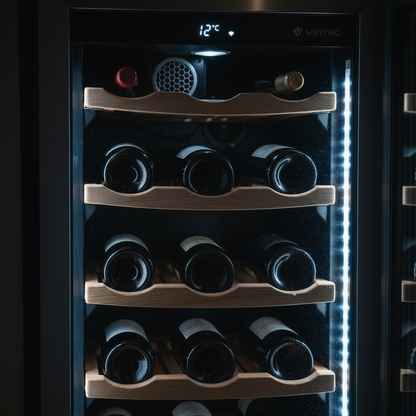 Vintec V120SG2 Wine Fridge Interior - LED Shelving