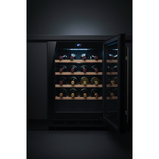 Haier WS38GDA 38 Bottle Built-In Single Zone Wine Fridge - Front View