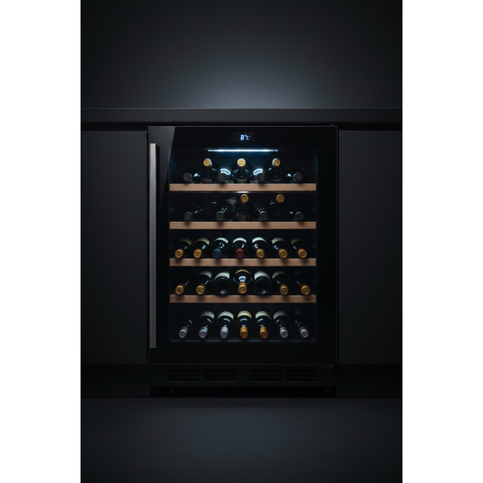Swisscave WL360DF 360 Bottle Tall Dual Zone Wine Cabinet - Front View