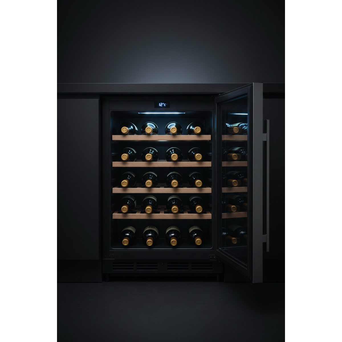 Tefcold TFW80S Wine Fridge Interior - LED Shelving