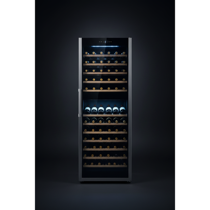 Haier WS170GDA 170 Bottle Tall Dual Zone Wine Cabinet - Front View