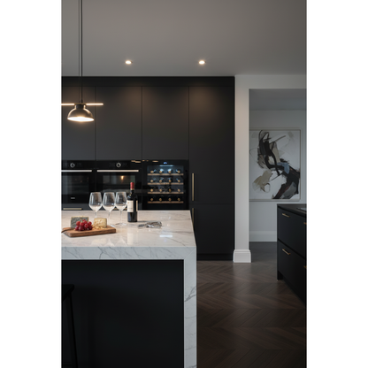 Tefcold TFW250S 65 Bottle Freestanding Dual Zone Wine Fridge - Lifestyle Shot