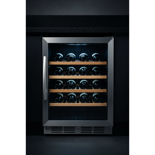 EuroCave Compact 25 25 Bottle Under-Counter Single Zone Wine Fridge - Front View