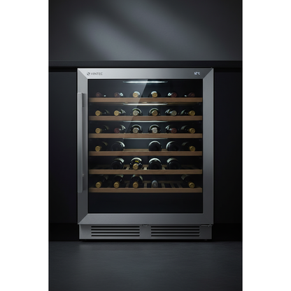 Vintec V30SG 30 Bottle Built-In Single Zone Wine Fridge - Front View