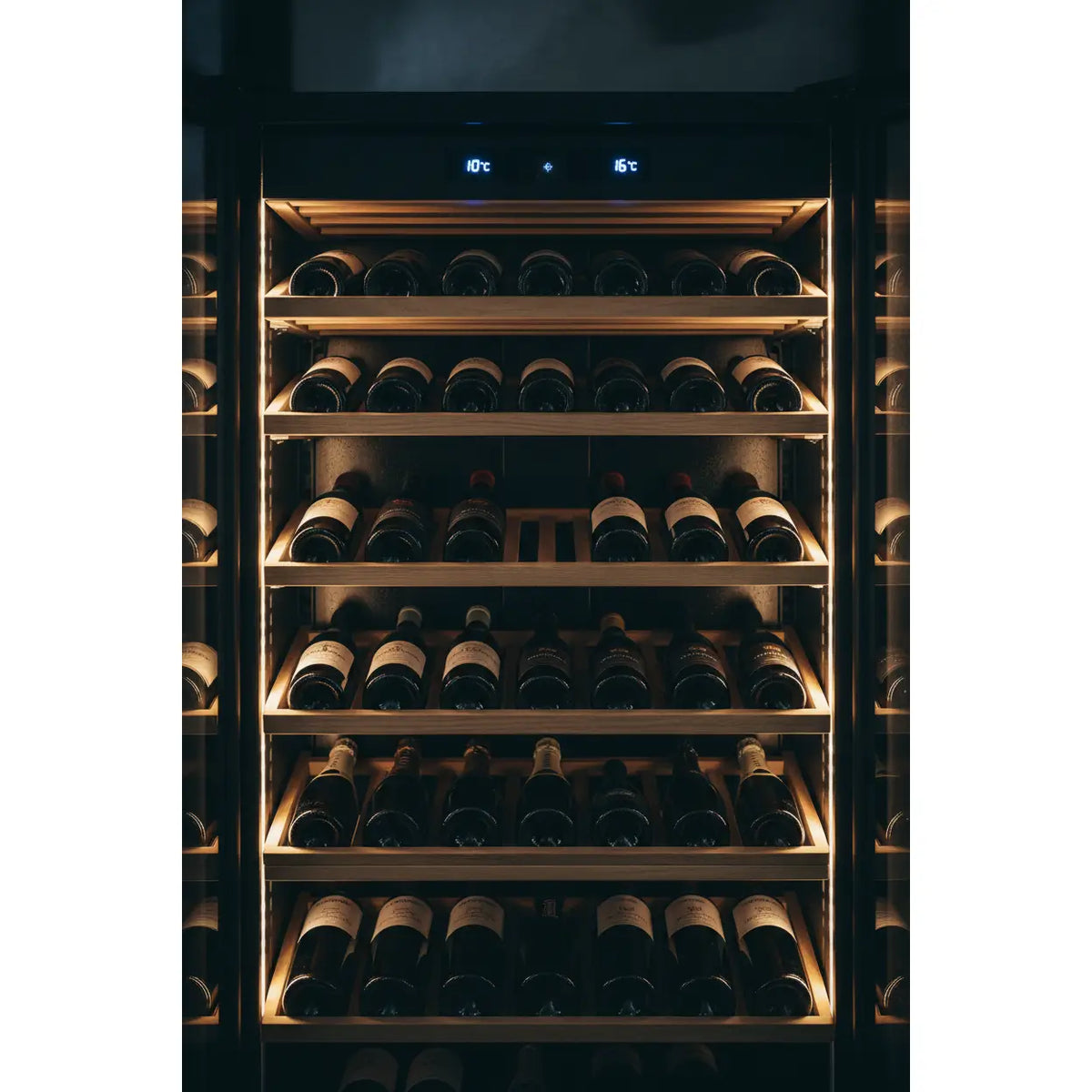 Swisscave WL280DF — 280 Bottle Tall Dual Zone Wine Cabinet