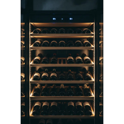Swisscave WL280DF — 280 Bottle Tall Dual Zone Wine Cabinet