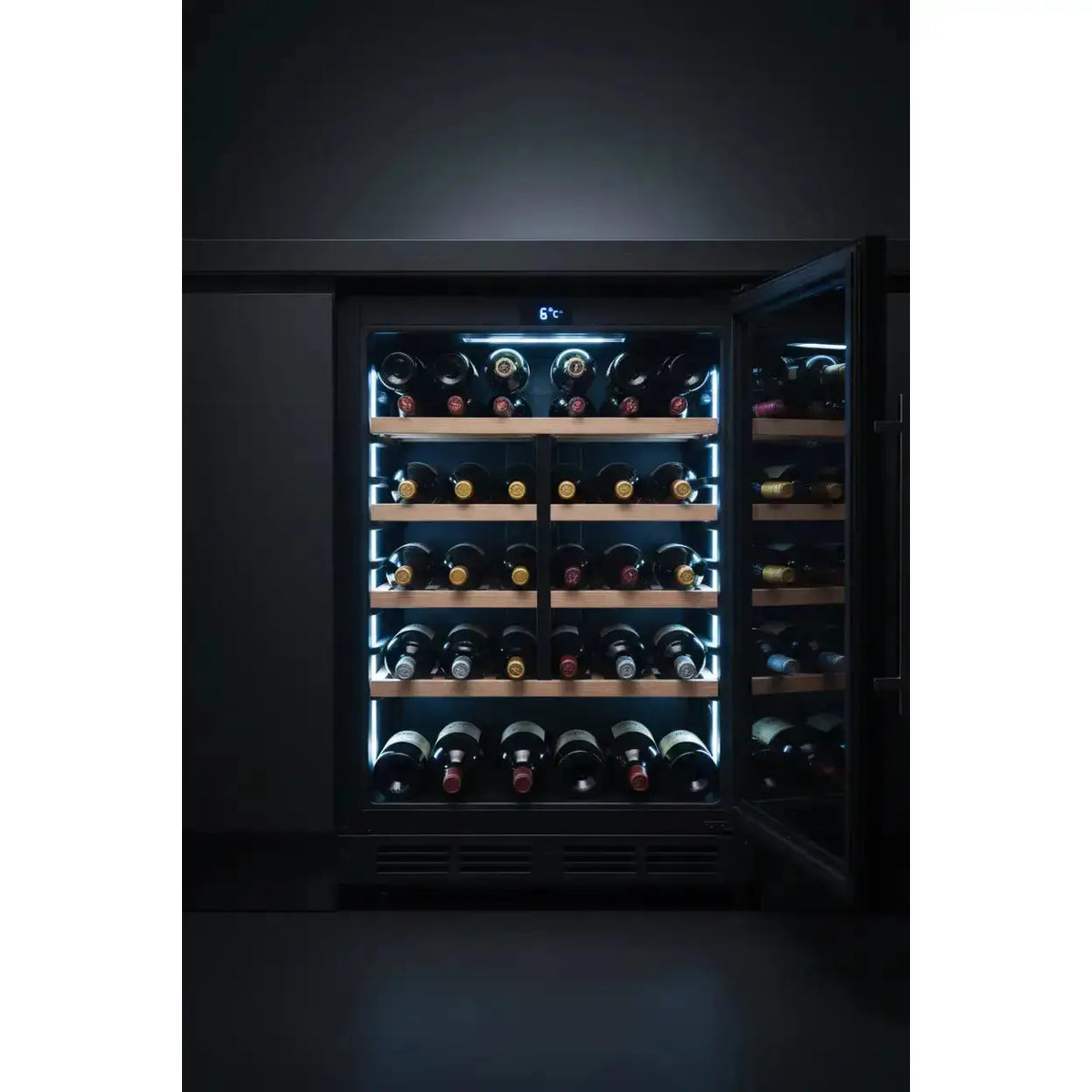 Swisscave WL360DF — 360 Bottle Tall Dual Zone Wine Cabinet