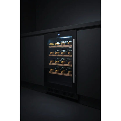 Swisscave WL46DF Premium — 46 Bottle Built-In Dual Zone Wine Fridge