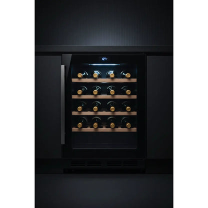 Swisscave WL46DF Premium — 46 Bottle Built-In Dual Zone Wine Fridge