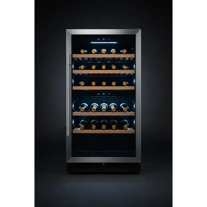 Tefcold TFW250S — 65 Bottle Freestanding Dual Zone Wine Fridge