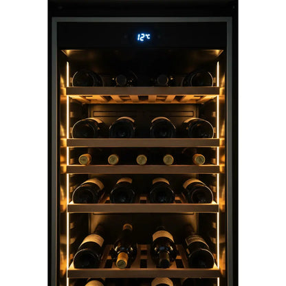 Tefcold TFW40S — 40 Bottle Built-In Dual Zone Wine Fridge