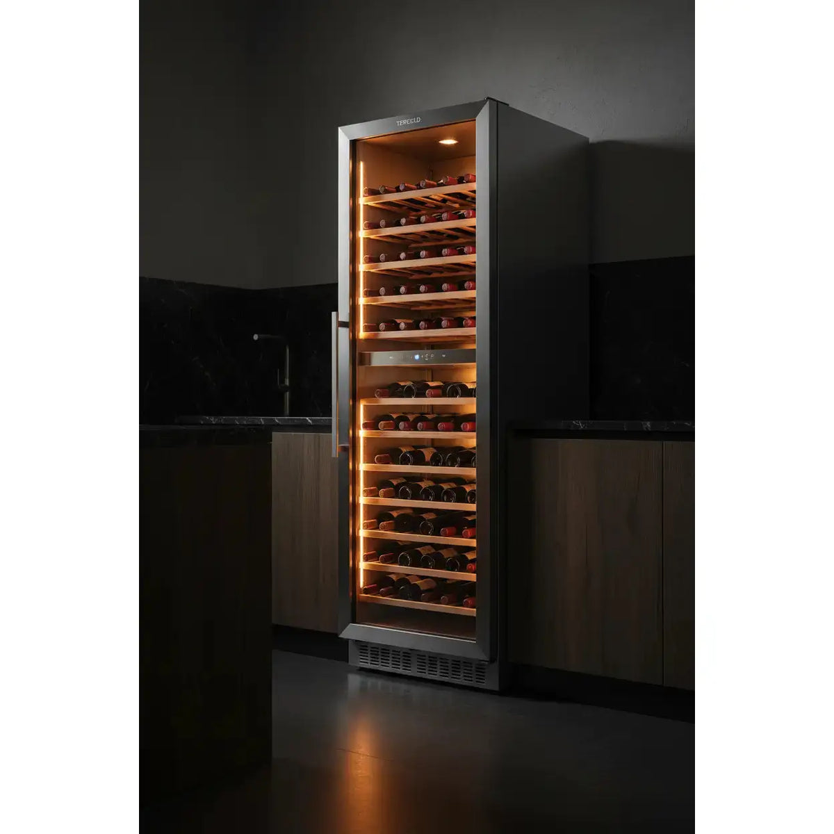 Tefcold TFW550S — 140 Bottle Tall Single Zone Wine Cabinet