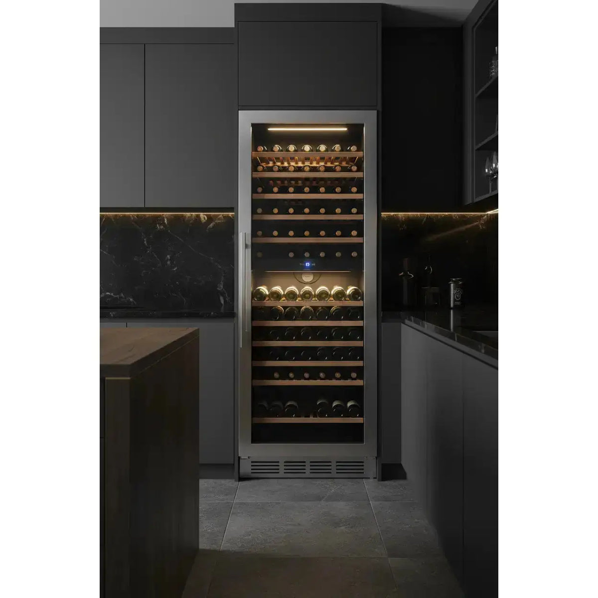 Tefcold TFW550S — 140 Bottle Tall Single Zone Wine Cabinet