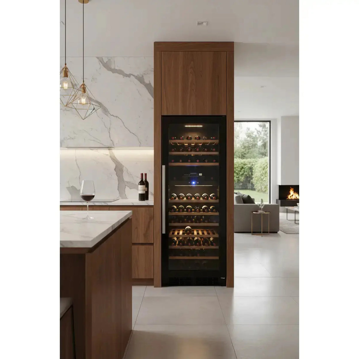 Tefcold TFW550S — 140 Bottle Tall Single Zone Wine Cabinet