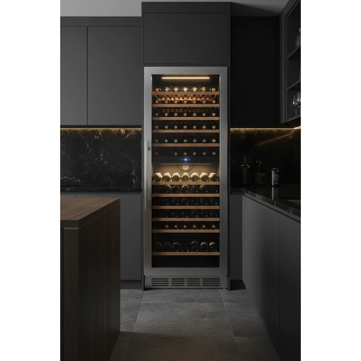 Tefcold TFW550S — 140 Bottle Tall Single Zone Wine Cabinet