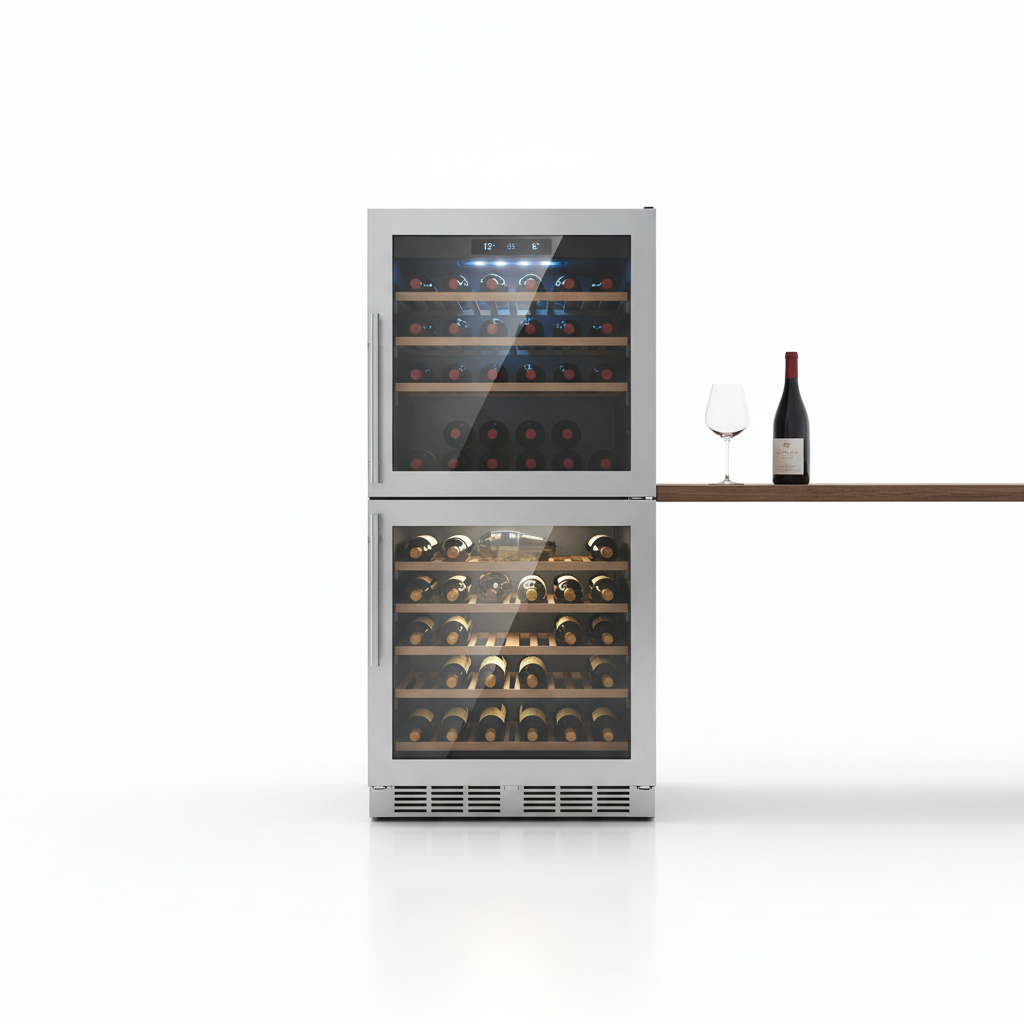The Connoisseur 60 Built-In Dual Zone Fridge