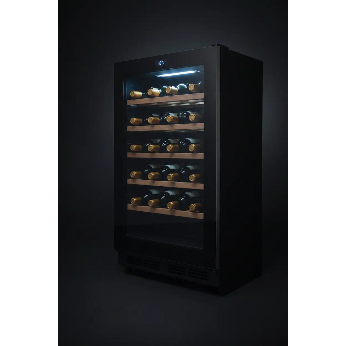 Vintec V150SG2 Noir — 150 Bottle Tall Single Temperature Wine Cabinet