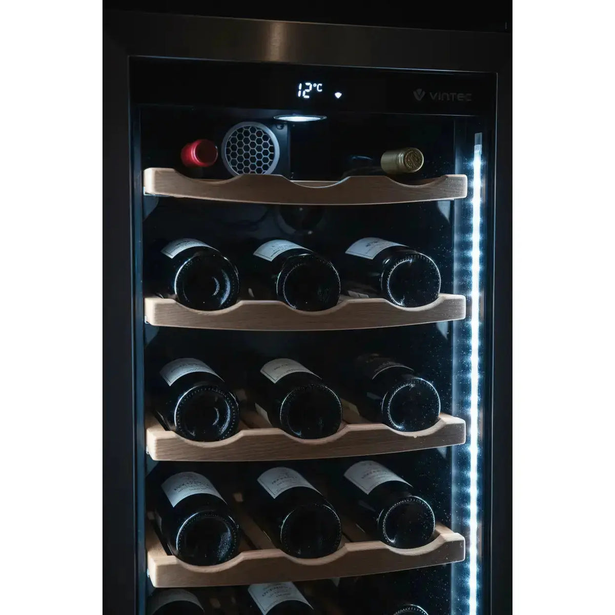 Vintec V30SG — 30 Bottle Built-In Single Zone Wine Fridge