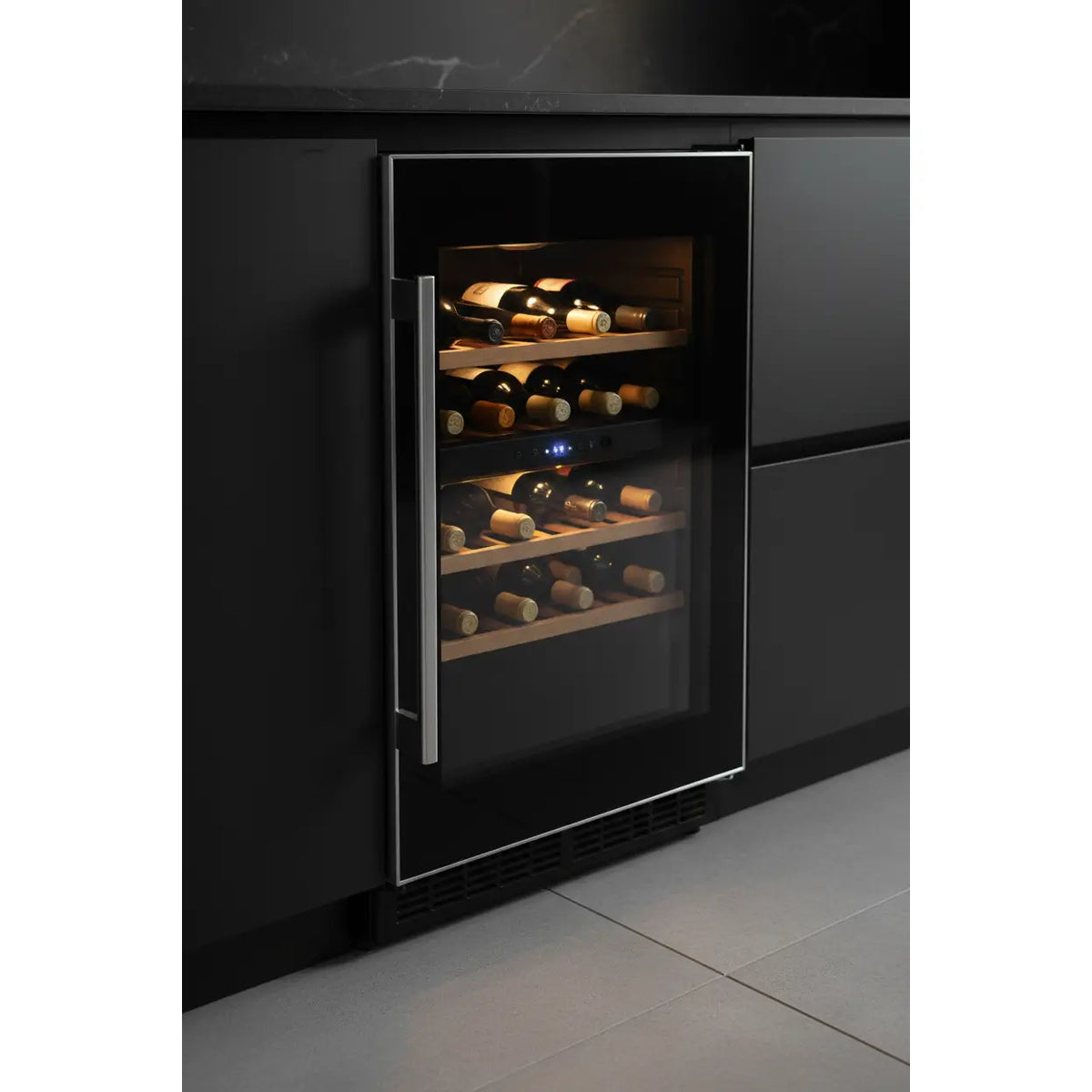 Vintec V30SG — 30 Bottle Built-In Single Zone Wine Fridge