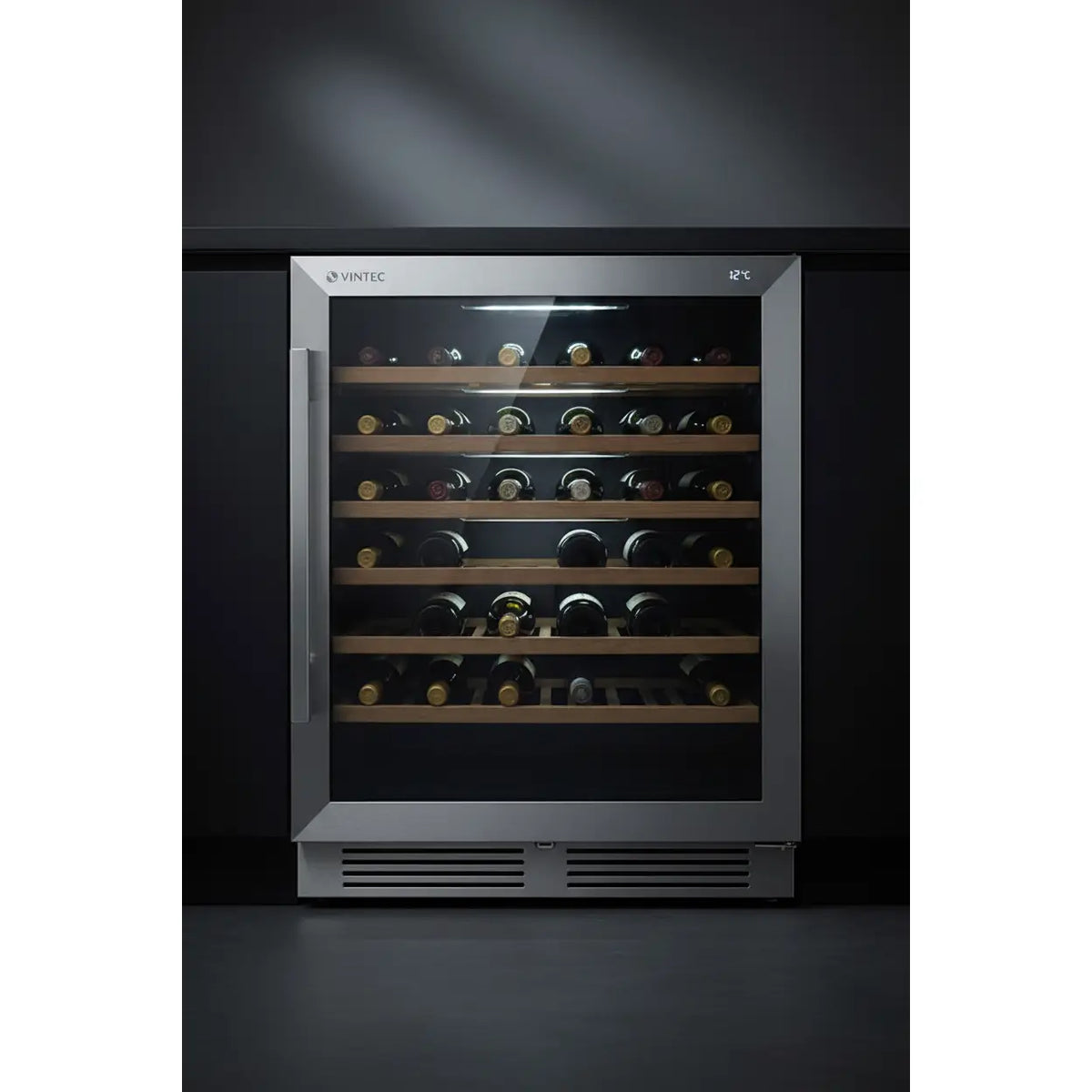 Vintec V30SG — 30 Bottle Built-In Single Zone Wine Fridge