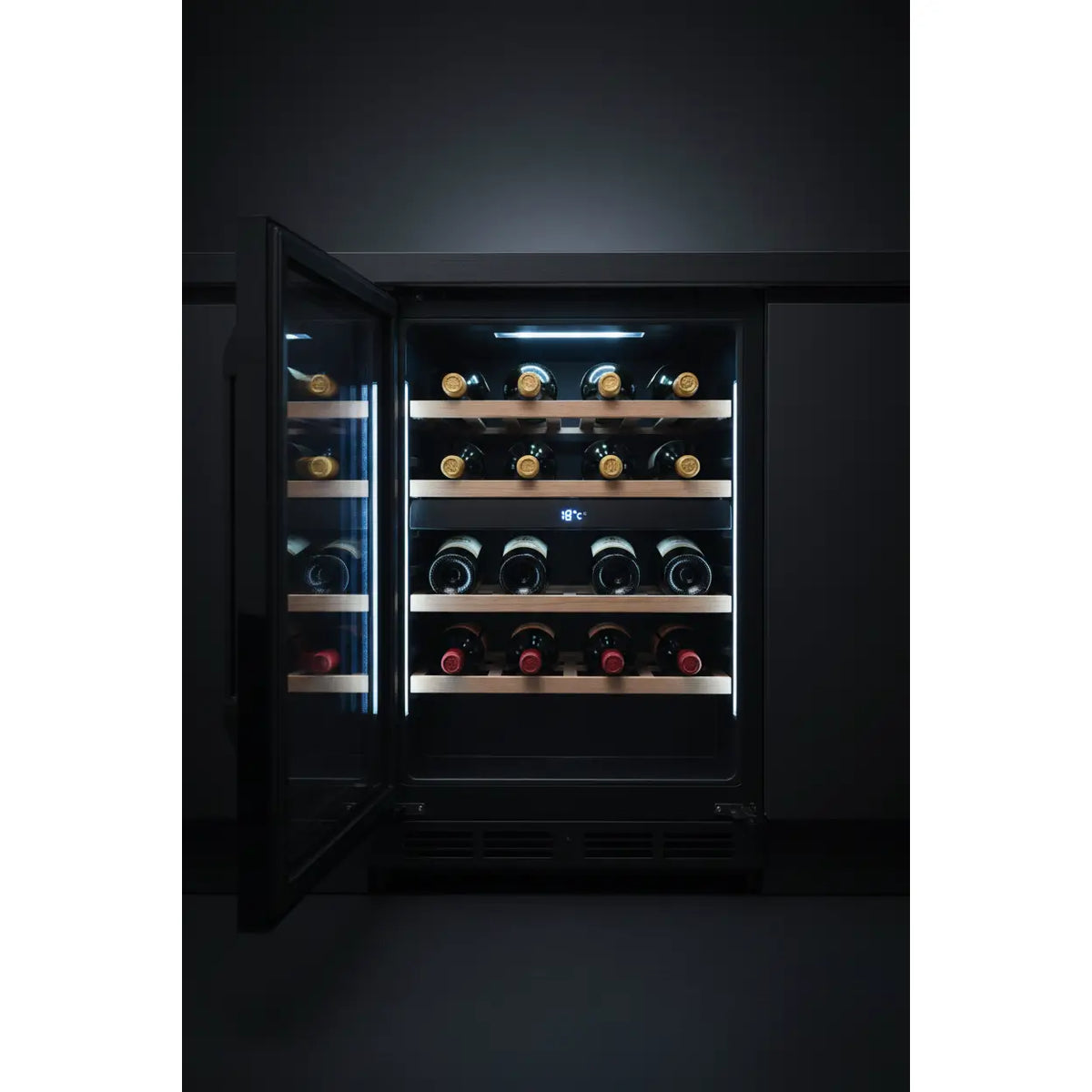 Vintec V40SG2 — 40 Bottle Built-In Dual Zone Wine Fridge
