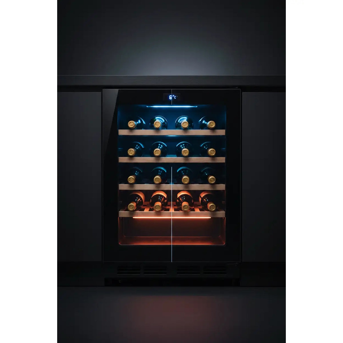 Vintec V40SG2 — 40 Bottle Built-In Dual Zone Wine Fridge