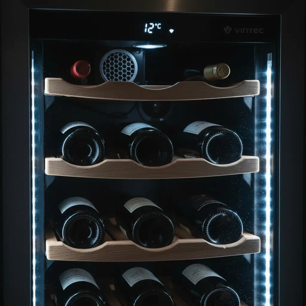 Vintec V50SG — 50 Bottle Freestanding Single Zone Wine Fridge