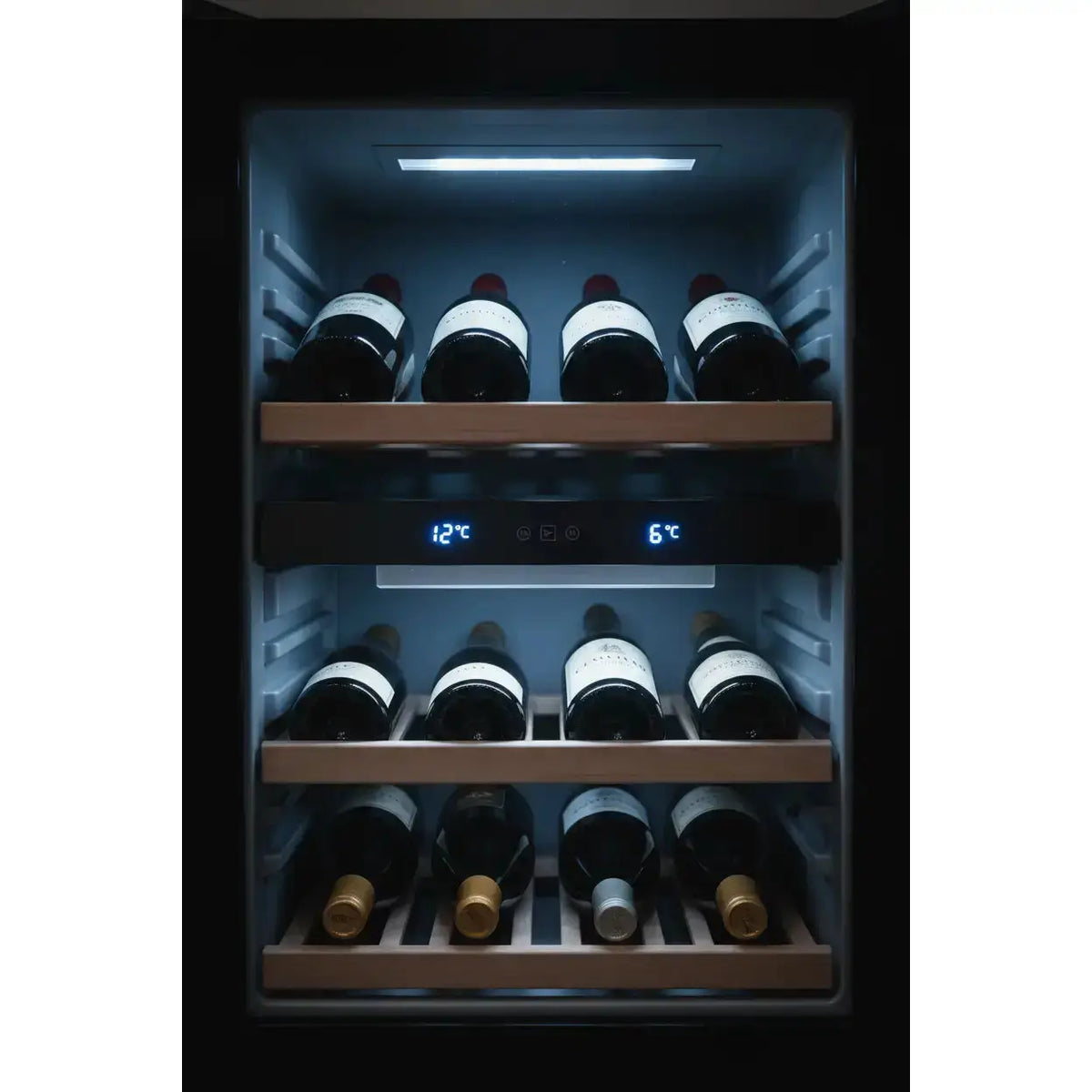 Vintec V80SG2 — 80 Bottle Freestanding Dual Zone Wine Fridge