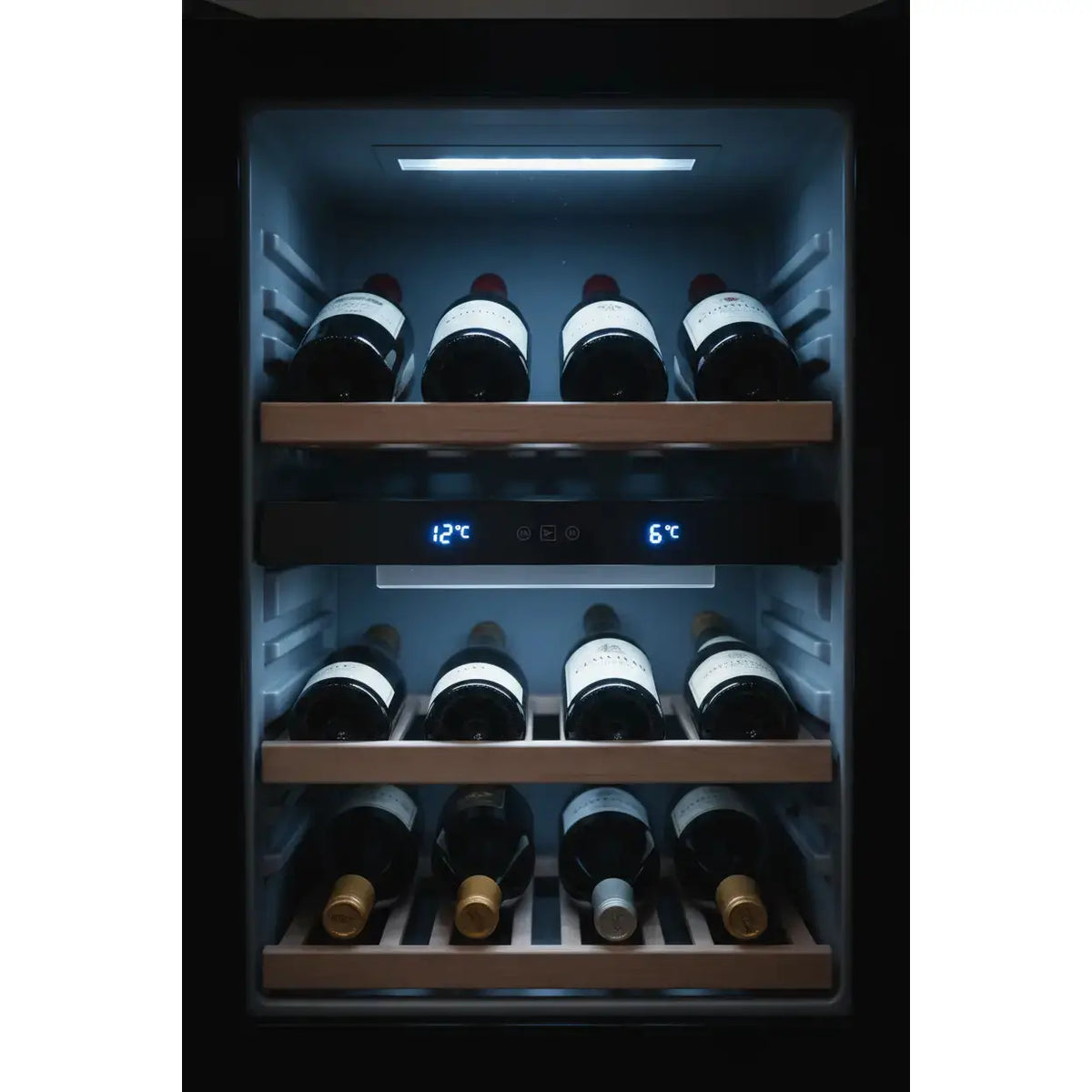 Vintec V80SG2 — 80 Bottle Freestanding Dual Zone Wine Fridge