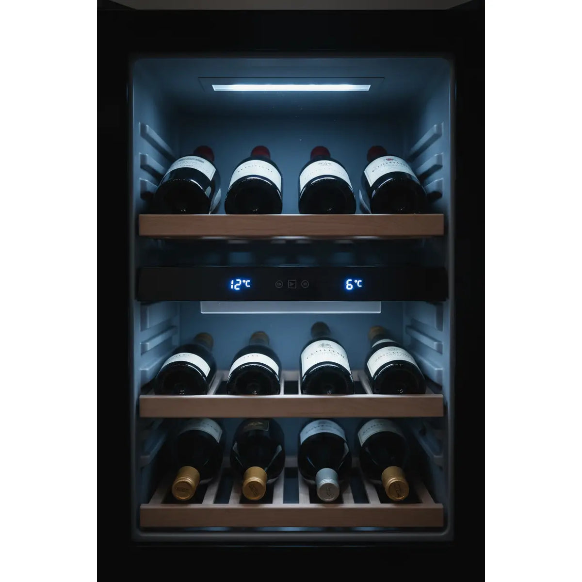 Vintec V80SG2 — 80 Bottle Freestanding Dual Zone Wine Fridge