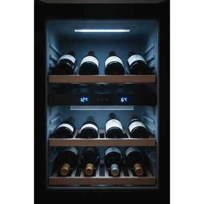 Vintec V80SG2 — 80 Bottle Freestanding Dual Zone Wine Fridge
