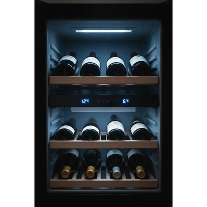 Vintec V80SG2 — 80 Bottle Freestanding Dual Zone Wine Fridge